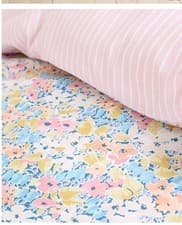 Image of Catherine Lansfield Darcy Floral Reversible Duvet set Single CHEAPEST ON EBAY
