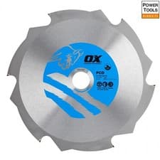 Image of Ox Tools OX-PCD-260/30 Ox Fibre Cement Cutting Blade - 6 Teeth - 260/30Mm EA