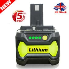 Image of 18V 4.0Ah Lithium Ion Battery For Ryobi P108 One Plus P104 RB18L50 RB18L40 P102