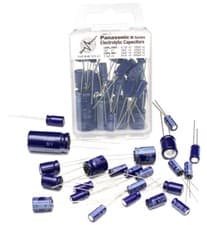 Image of PANASONIC M Series Electrolytic Capacitor Low ESR Choice of values