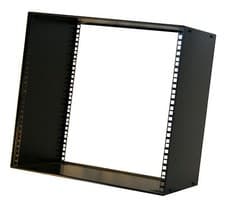 Image of 12U RACK CABINET 19 inch 300mm deep STACKABLE case in BLACK