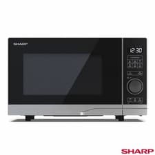 Image of Sharp 20 Litre 700W Solo Digital Microwave, YC-PS204AU-S ( Brand New )