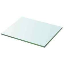 Image of Shelf Panel Glass Clear 20x25 cm vidaXL