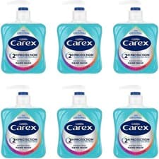 Image of Carex Original Antibacterial Hand Wash, Clean & Protect Hands6 x 250 ml