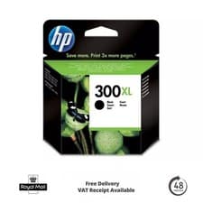 Image of Original HP 300XL High Capacity BK Ink Cartridge CC641EE for HP Printers BOX
