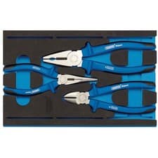 Image of Draper Expert 63262 Heavy Duty Plier Set in 1/4 Drawer EVA Insert Tray (3 Piece)