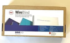 Image of GBC WireBind Binding Wires, 5 mm, 35 Sheet Capacity, A4, White, Pack of 100,...