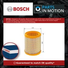 Image of Air Filter fits PEUGEOT 306 1.1 1.4 1.6 93 to 02 Bosch 026202 E147003 144400 New
