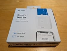 Image of Square Bluetooth Card Reader 2nd Gen Contactless Chip & PIN Apple Google Pay