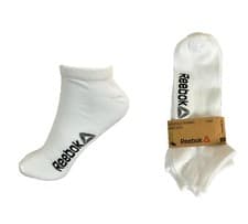 Image of Reebok Mens Womens Ankle Trainer Socks Liner Comfort Cotton Sports 6-11 (3 Pair)