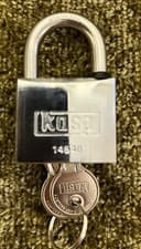 Image of Kasp K14540A2 Marine Grade Padlock 40mm Keyed Alike with 2 keys boat mooring