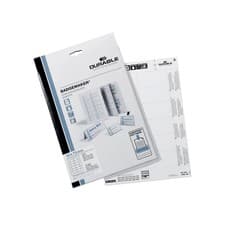 Image of Durable BADGEMAKER Inserts 40 x 75 mm Pack of 240 Inserts PrinTable Name Bad
