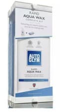 Image of 6 x AUTOGLYM Rapid Aqua Wax Complete Kit Shine 2 x Cloths