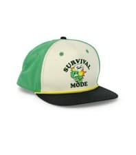 Image of Cap NWT Minecraft Survival Mode Design Youth Snapback OSFM Hat White/Green/Black
