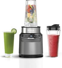 Image of Ninja Blender with Auto-Iq, Blend in Cup, One Touch Controls, Make Smoothies, Mi