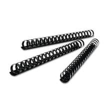 Image of GBC CombBind A4 38mm Binding Supplies Binder Combs Black (Pack of 50) 4028185