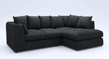 Image of corner sofa jumbo cord & 3+2 sofas 6 colours available free nationwide delivery