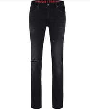 Image of Hugo Men's Slim Fit 708 Jeans Black Size W38 R *REF34-80