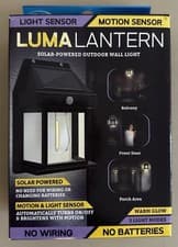 Image of JML Solar Powered Outdoor Luma Lantern
