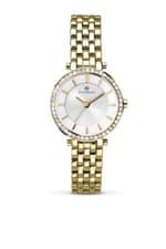 Image of Accurist 8122 Ladies Classic Crystal Set Silver Dial Bracelet Watch RRP £94.99