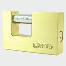 Image of Armoured Rectangular Padlock