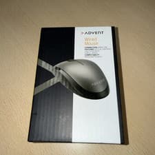 Image of Advent M112 Wired Computer Mouse USB Grey and Black