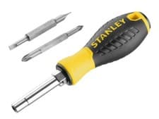 Image of Stanley 6-Way Screwdriver Carded STA068012