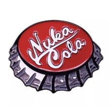 Image of Fallout Nuka Cola Metal Enamel Pin Badge Gamer Fall Out