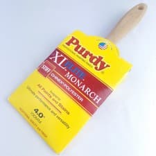Image of Purdy XL Elite Monarch 4” Paint Brush 100mm – Stiff Chinex Polyester – new