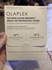 Image of OLAPLEX STAND-ALONE TREATMENT No.1 BOND MULTIPLIER 15 ml & No.2 PERFECTOR 30 ml