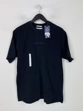 Image of Jack Wills Black Plain Soft T Shirt Relaxed Fit Short Sleeve Crew Neck S NEW