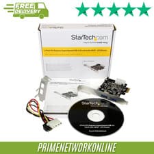 Image of StarTech.com 2-Port PCI Express USB 3.0 Card with UASP 100% ORIGINAL ⭐⭐⭐⭐⭐