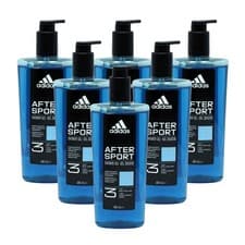 Image of 6x Adidas Shower Gel Aftersport 600ml