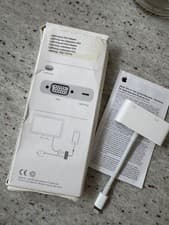 Image of Apple MD825ZM/A Genuine Lightning to VGA Adapter
