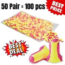 Image of Honeywell Ear plugs Laser Lite - 200 Pairs UNCORDED Disposable Foam