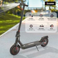 Image of Electric Scooter for Adults Foldable E-Scooter 350W Long Range Fast Speed 25KM/H