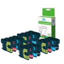 Image of 16 Ink Cartridge LC980 LC985 Compatible With Brother DCP-J125 DCP-J140W J315W