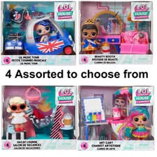 Image of LOL Surprise House Of Surprises Furniture Playset With Doll 4 Assorted TOY