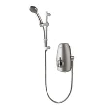 Image of Aqualisa Aquastream Power Shower Thermostatic Satin Chrome 4 Spray 813.40.01