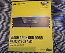 Image of Corsair Vengeance RGB 2x16GB DDR Memory Kit-(CMH32GX5M2B6000Z30K) NEW-NEVER OPEN