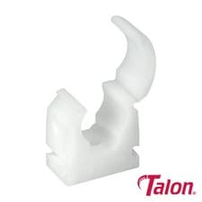 Image of Pipe Clips Talon Hinged Pipe Clips Lock 10mm,12mm, 15mm, 22mm/white/blue/