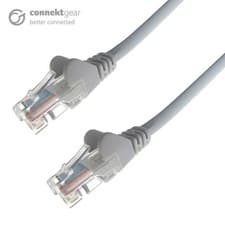 Image of connektgear 15m RJ45 CAT6 UTP Stranded Flush Moulded LS0H Network Cable - 24A...