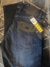 Image of BNWT REPLAY Men's Stretch Jeans Slim Fit Blue Stretch Denim ANBASS NEW