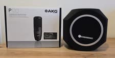 Image of AKG P120 Condenser Microphone with Mic Pop Filter Excellent Condition