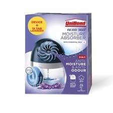 Image of UniBond AERO 360º Lavender, Humidity Absorber, One Size, Lavender