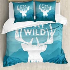 Image of Adventure Duvet Cover Scenic Wild Forest