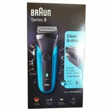 Image of Braun Series 3 ProSkin 310s Wet & Dry Electric Shaver - Black/Blue
