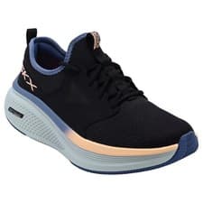 Image of Womens Skechers Go Run Elevate 2.0 Artesia Black Multi Athletic Shoes