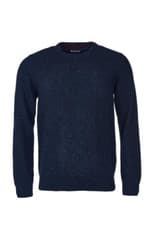 Image of Barbour Mens Tisbury Crew Nwck Jumper Navy Size L