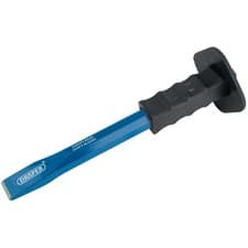 Image of Draper Octagonal Shank Cold Chisel with Hand Guard, 25 x 300mm